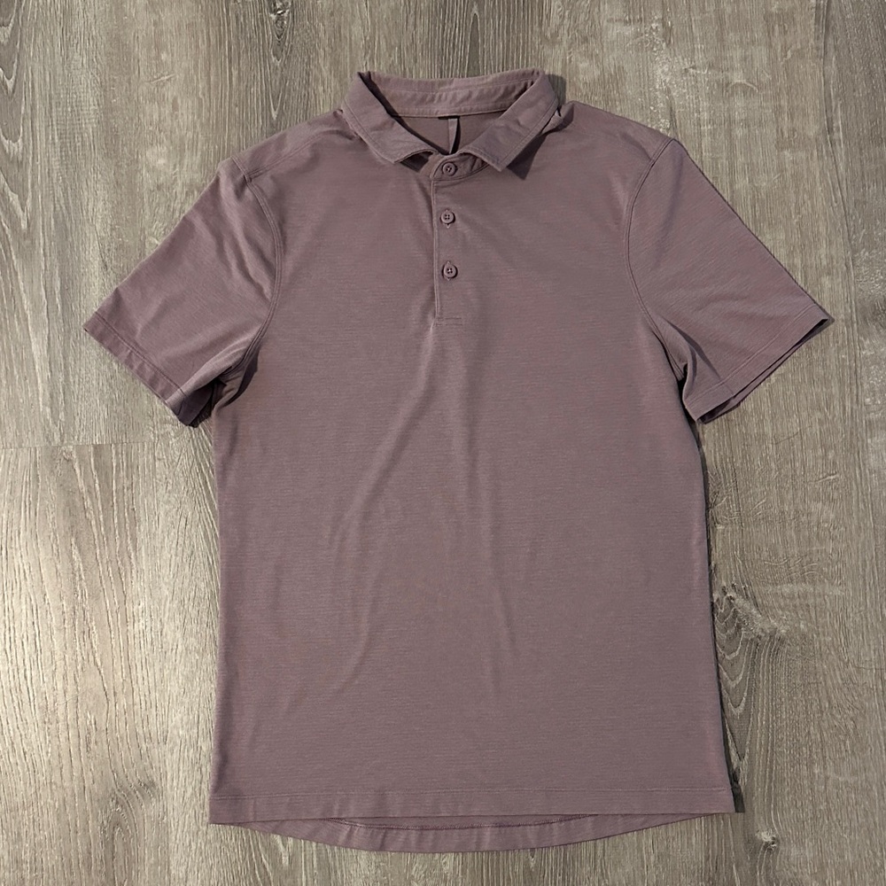 Lululemon Small Evolution‎ Short Sleeve Men's Casual Golf Polo Shirt